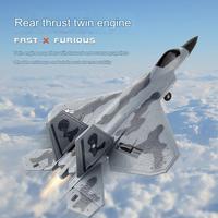 Lehoo Toys Aereo RC F22 RTF, 2.4Ghz 2CH, Controllato da App, per Interni ed Esterni, Distanza di Controllo 120m, con Caricabatterie