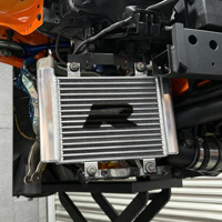Nouveau Radiateur de Refroidissement d'Huile Moteur CNC Agrandi Haute Capacité pour Nissan GTR R35, Garantie 12 Mois, Pièce d'Origine 21304JF02B, Amélioration des Performances