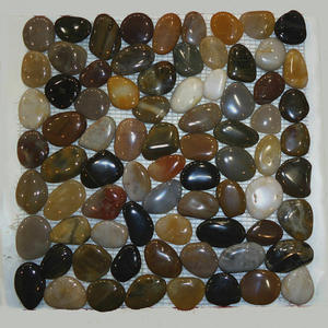 Nhà Máy Trực Tiếp Nhà Cung Cấp Sỏi Tốt Nhất Chất Lượng Cao Cấp Cao Đánh Bóng Màu Đen Sỏi Và Sông Đá Gravels - Product Image 2