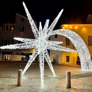 Giant LED Explosion Star Motif <b>Light</b> for Outdoor Christmas Streets, Parks and Commercial Holiday Displays - Product Image 1