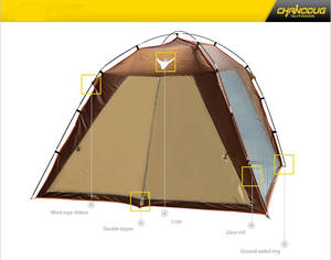 Carpa de Camping Plegable Automática de Una Sola Capa, Impermeable, Portátil, para 2 Personas, Fácil de Instalar, para las 4 Estaciones - Product Image 2