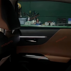 Luz Ambiental LED para Toyota Harrier/Venza <span class=keywords><strong>2022</strong></span>+, Iluminación Interior Automotriz, Grabado Láser Nuevo - Product Image 5