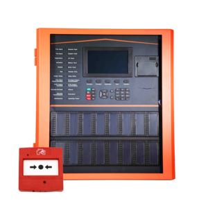 Panneau de commande d'alarme incendie adressable Tanda 1-8 boucles Max pour système d'alarme incendie certifié par LPCB - Product Image 2