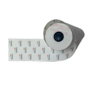 Caisse enregistreuse thermique pré-imprimée 80x80 OEM/ODM à bon prix avec logo, papier d'impression de reçus thermique inclus - Product Image 4
