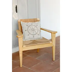 CHAIR EN FIBRE ELM 83X62X84 NATUREL - Product Image 2