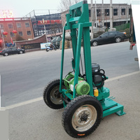 Nouvelle machine de forage de puits d'eau électrique portable de 3 kW, 220 V, 100 m de profondeur, pour usage domestique et agricole
