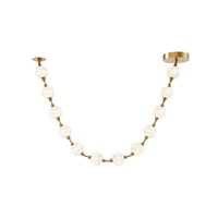 Modèle unique de collier-lustre suspendu, luminaire LED moderne et classique, télécommande, CRI 90 élevé, pour intérieur