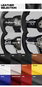 Volant sport en fibre de carbone pour <span class=keywords><strong>Audi</strong></span> S <span class=keywords><strong>RS</strong></span> Series A3 S3 RS3 Q5 Q5L Q7 <span class=keywords><strong>TT</strong></span> TTS <span class=keywords><strong>Coupé</strong></span> Roadster - Accessoires de modification automobile - Product Image 2