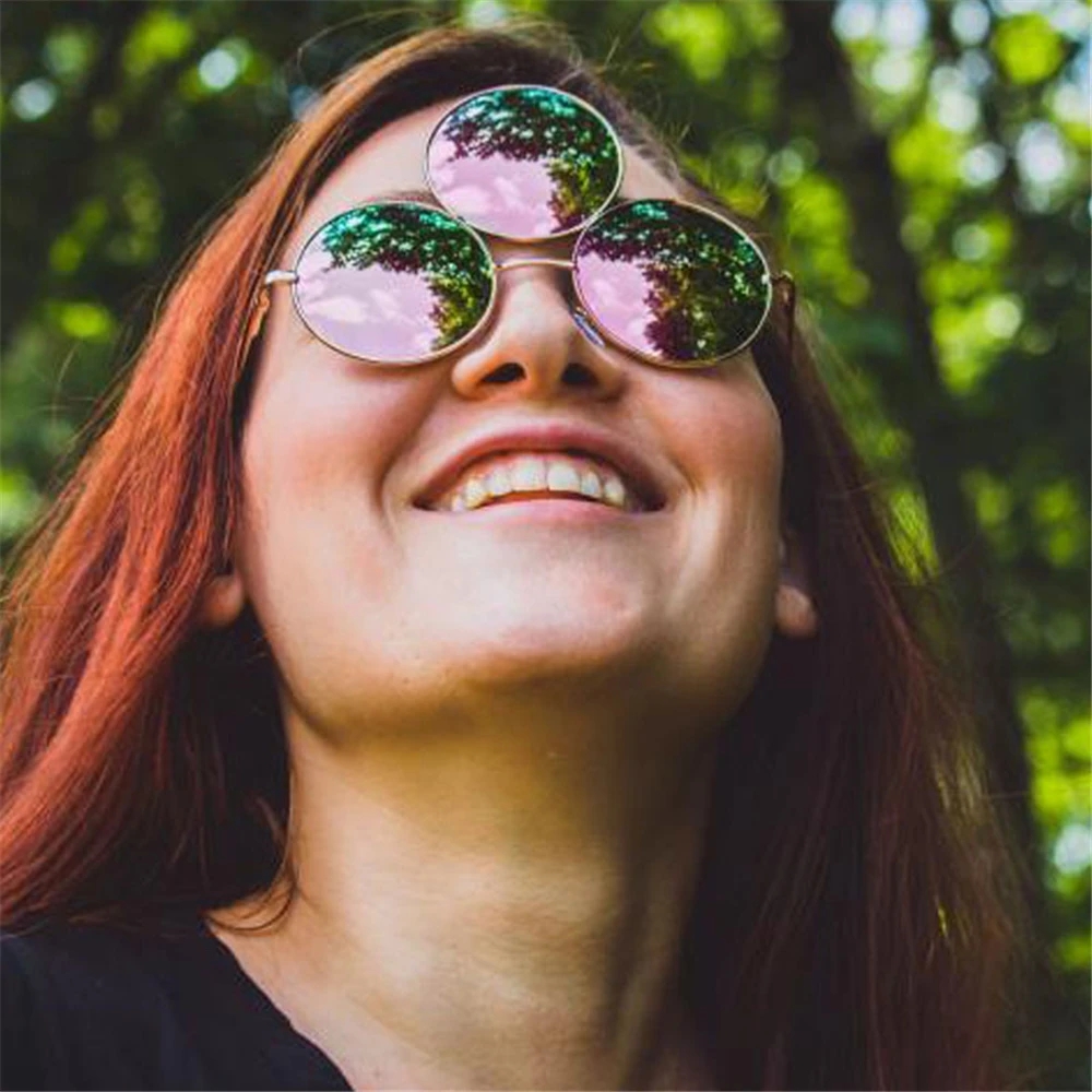 GDC round sunglasses 新品未使用品！ Womens Fashion Metal Lace Cut Round Fashion Sunglasses - zeroUV