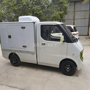 Camión Refrigerado Eléctrico, Camión de Transporte Ligero de Una Sola Fila con Batería, Camión Congelador Eléctrico - Product Image 4