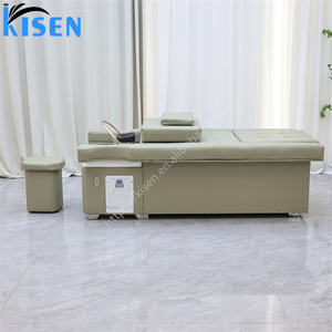 Kisen confortable <span class=keywords><strong>canapé</strong></span> salon de coiffure fixer lavage pédicure chaise Massage japonais tête Spa shampooing bol lit avec tête thérapie - Product Image 4