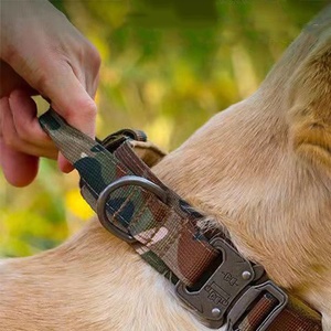 Sang trọng độn không kéo lớn hơn chó đào tạo đi bộ nâng vest có thể điều chỉnh vật nuôi khai thác cổ áo dây xích thiết lập chiến thuật con chó khai thác - Product Image 3