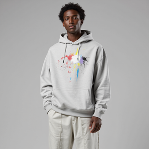 TKAN749 OEM personalizado de alta calidad de los hombres de peso pesado de gran tamaño 100% algodón francés Terry Hoody impresión letras 3D ropa de punto - Product Image 2