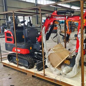 จัดส่งฟรี รถขุดขนาดเล็ก SHANDING 1.7 ตัน เครื่องขุดดินสำหรับงานเกษตร  มอเตอร์แบบซ่อน ระบบไฮดรอลิก ดีเซล รถขุดขนาดเล็ก - Product Image 4