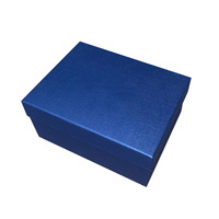 Boîte à montre en bois bleu de luxe avec logo personnalisé de haute qualité, emballage cadeau pour bijoux, boîte de voyage pour montre homme, boîte de rangement et d'exposition