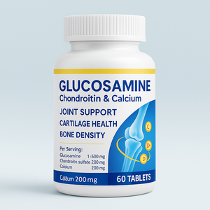 Integratore ottimale per la salute delle articolazioni compresse di aminoglucosio efficace sollievo quotidiano per il dolore articolare glucosamina condroitina calcio migliore - Product Image 1