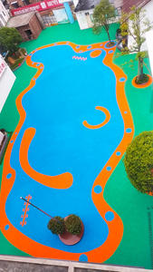 INOLP piste de tartan tous temps EPDM aire de jeux en caoutchouc athlétique course/Jogging Surface sol sportif CN/GUA - Product Image 4