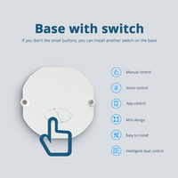 Zemismart Tuya Zigbee 1 2 Gang Module de commutateur de lumière intelligent Alexa Google commutateurs sans fil bricolage relais de disjoncteur intelligent