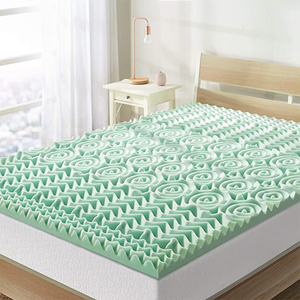 Colchón Ortopédico Hipoalergénico de Látex Natural Viscoelástico con Malla 3D, Protector de Colchón, Cubrecolchón de Espuma Viscoelástica con Gel - Product Image 3