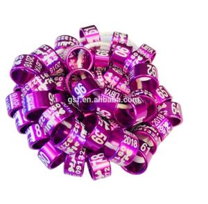 Nieuwe stijl letter kanarie vogel <span class=keywords><strong>Yorkshire</strong></span> vogelbanden beenringen levende aluminium duivenringen - Product Image 1