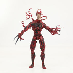 Carnage figura de acción Venom <span class=keywords><strong>2</strong></span> y Amazing Spider-Man muñeca roja nueva condición modelo juguete Material plástico héroe adornos - Product Image 2