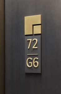 Brandnewsign multifunzionale ADA Wayfinding segni in metallo ADA segni in legno ADA segni con l'alta qualità - Product Image 4