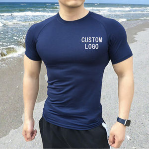 Rashguard personnalisé de haute qualité, respirant, antibactérien, pour hommes, manches longues, séchage rapide, protection UV, spandex, polyester - Product Image 3