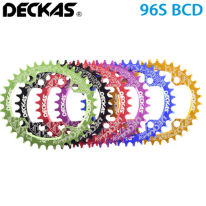 DECKAS 96BCD Chainring Round Narrow Wide MTB Chainring 32-38T Bicycle Bike Single Chainwheel for M7000 M8000 Crankset <strong>18040</strong> - Product Image 1