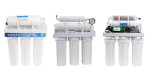 가정용 RV 실외용 플라스틱 하우징이 있는 5 단계 수동 자가 세척 RO 정수 필터 시스템 - Product Image 2