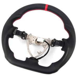 Pour Toyota FJ <span class=keywords><strong>Cruiser</strong></span> 2007-2024, accessoires de remplacement du volant intérieur de voiture en cuir, 1 ensemble, fonction de chauffage - Product Image 5