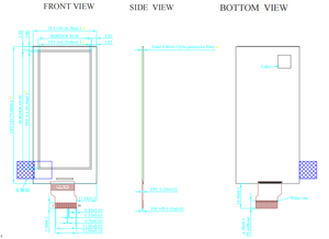 2,9-дюймовый двухцветный IPS EPD-дисплей (128*296) с низким энергопотреблением, E-Ink LCD с LED-подсветкой, для поверхностного монтажа, умные этикетки, ценники для <span class=keywords><strong>IoT</strong></span> - Product Image 6