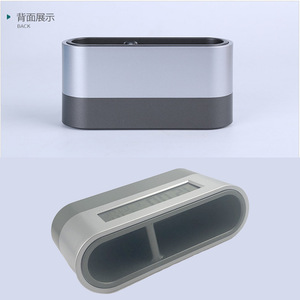 Electronic Pen Holder <b>Clock</b> With <b>Digital</b> Display Temperature Calendar For <b>Desk</b> Office Bedroom Study Use - Product Image 3