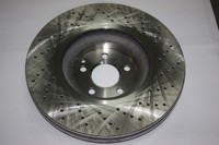 Disques de frein avant personnalisés, prêts à être expédiés, prix compétitif, usine source, matériau HT250, marque SAS, 80000 km