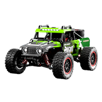 Voiture RC sans balais 2,4 GHz, modèle réduit 4x4, véhicule RC haute vitesse tout-terrain, camion 70 km/h, 4 roues motrices, voiture de course télécommandée, jouet pour enfants