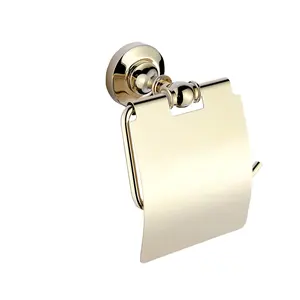 Hardware Handhangende Hotel Keuken Badkamer Tissue Industrieel Goud Toiletpapier Rolhouder