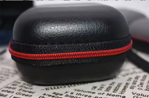 Bolsa de almacenamiento de cuero portátil para auriculares, Cable de datos para auriculares, bolsa con cremallera multifuncional para <span class=keywords><strong>Beats</strong></span> <span class=keywords><strong>Powerbeats</strong></span> <span class=keywords><strong>Pro</strong></span> - Product Image 5