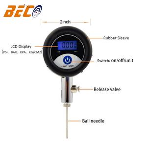 Beco medidor de pressão de ar, medidor de pressão de ar digital de alta qualidade para futebol, basquete, futebol americano - Product Image 4