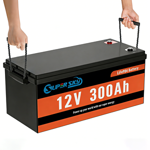 Batterie au lithium solaire LFP BMS Bluetooth, pack de batteries Lifepo4 12V 24V 100Ah 200Ah 300Ah, pack de batteries au lithium Lifepo4 - Product Image 1