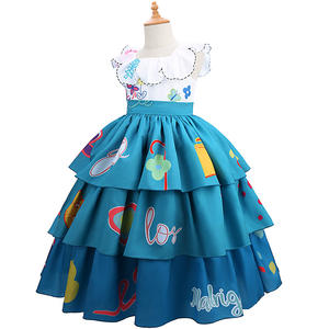 Disfraz profesional de fábrica de cumpleaños para niña, disfraz de princesa de Bule Mirabel, vestidos de mujer, ropa de niña - Product Image 1