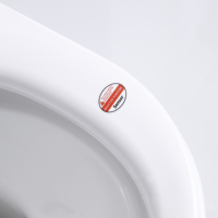 WC intelligent haut de gamme à capteur de pied, chasse d'eau automatique, deux pièces, avec télécommande