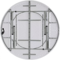Vente en gros de Tables d'extérieur pliables de 5 pieds en plastique, ensemble de Table et de chaise pliables blanches pour le Camping