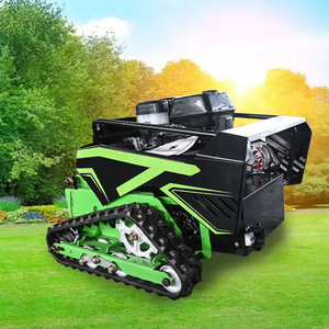 Hongtuo miễn phí vận chuyển CE EPA động cơ diesel Máy cắt cỏ nông nghiệp cao su theo dõi điều khiển từ xa <span class=keywords><strong>Robot</strong></span> Máy cắt cỏ - Product Image 3