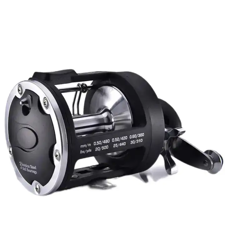 Fábrica Por Atacado Venda Quente Trolling Reel 2000/3000/4000 Carretel Alta Grande Capacidade Rodada Reels Água Salgada Trolling Reels