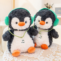 Lindo pingüino Musical juguete de peluche divertido pingüino de peluche electrónico juguetes para niños