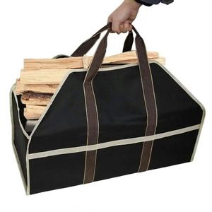 Échantillon gratuit Grand, robuste, imperméable et durable Accessoires pour poêles à bois Sac d'emballage pour bois de chauffage en toile cirée - Product Image 3