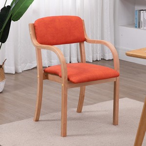 Robuster Trendiger Holz-Caféstuhl mit Kissen – Inspirierende Verarbeitung für Esszimmer, Großpackung Gestelle für Wohnzimmernutzung - Product Image 5
