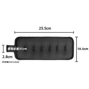 Professional 1-6kg <b>Weight</b> Custom Logo Adjustable Multi-functional Fashionable Outdoor Sports Wrist Thigh Ankle Running Sandbag - Product Image 4