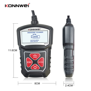 Konnwei kw309 phổ xe <span class=keywords><strong>OBD2</strong></span> Scanner cho kiểm tra động cơ mã lỗi Đọc chẩn đoán quét công cụ - Product Image 2