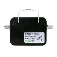 Détecteur de signal satellite numérique portable, facile à utiliser avec suivi précis pour l'installation de paraboles satellite en extérieur