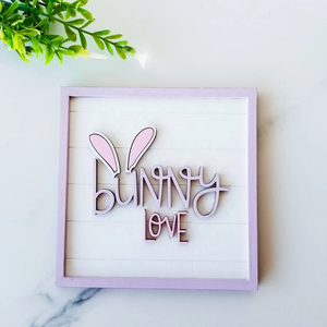 ชุดถาดรองหกชั้นสำหรับตกแต่งถาดอีสเตอร์ป้ายกรอบ3D กระต่ายไข่ขนาดเล็กถาดฉัตรของตกแต่ง - Product Image 4